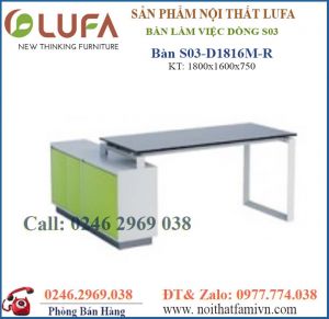 Bàn làm việc  S03-D1816M-R